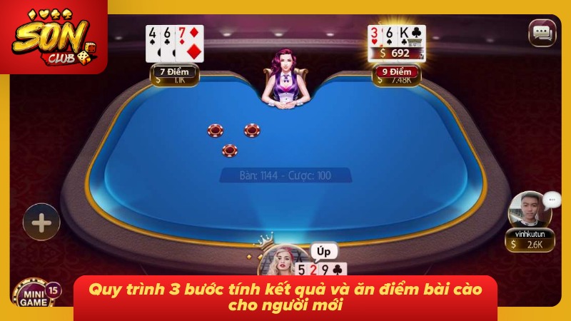 Cách Tính Điểm Bài Cào Sonclub Chuẩn Xác Đáng Tin Cậy 4 Cổng game hướng dẫn người mới tính kết quả theo trình tự