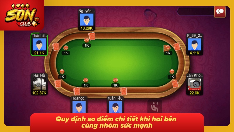 Cách Tính Điểm Bài Cào Sonclub Chuẩn Xác Đáng Tin Cậy 6 Hệ thống thống kê điểm sức mạnh của từng lá bài