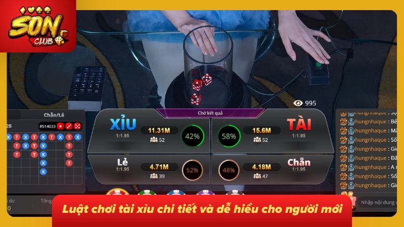 Nắm vững luật chơi tài xỉu online giúp bạn tự tin đặt cược